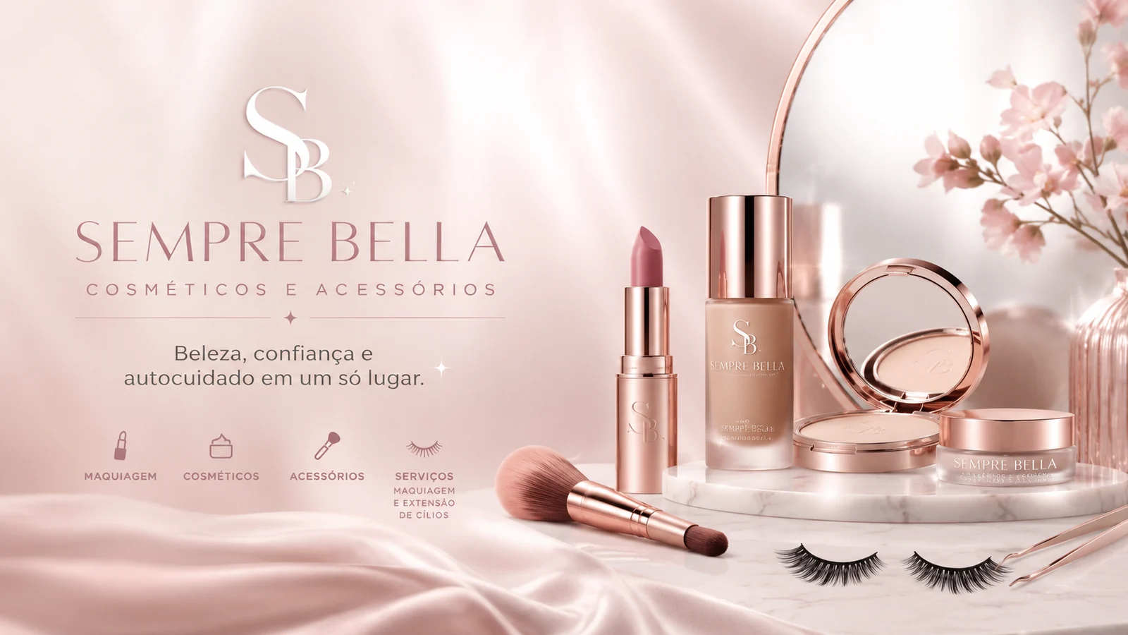 Sempre Bella — beleza, confiança e autocuidado
